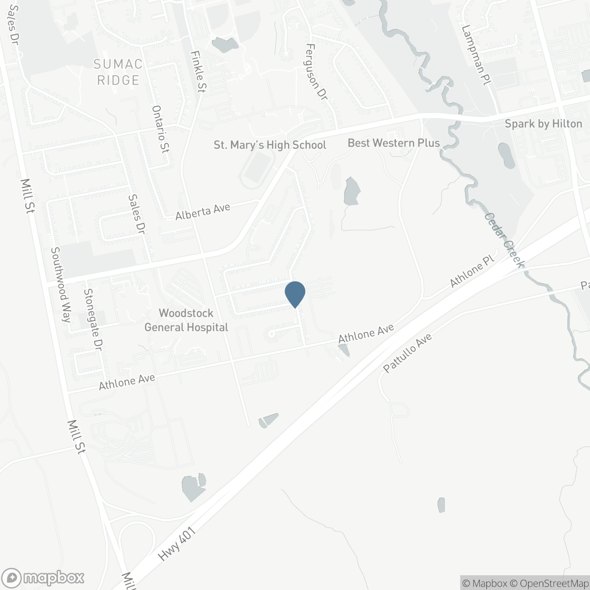 571 CHAMPLAIN AVENUE, Woodstock, Ontario N4V 0A6